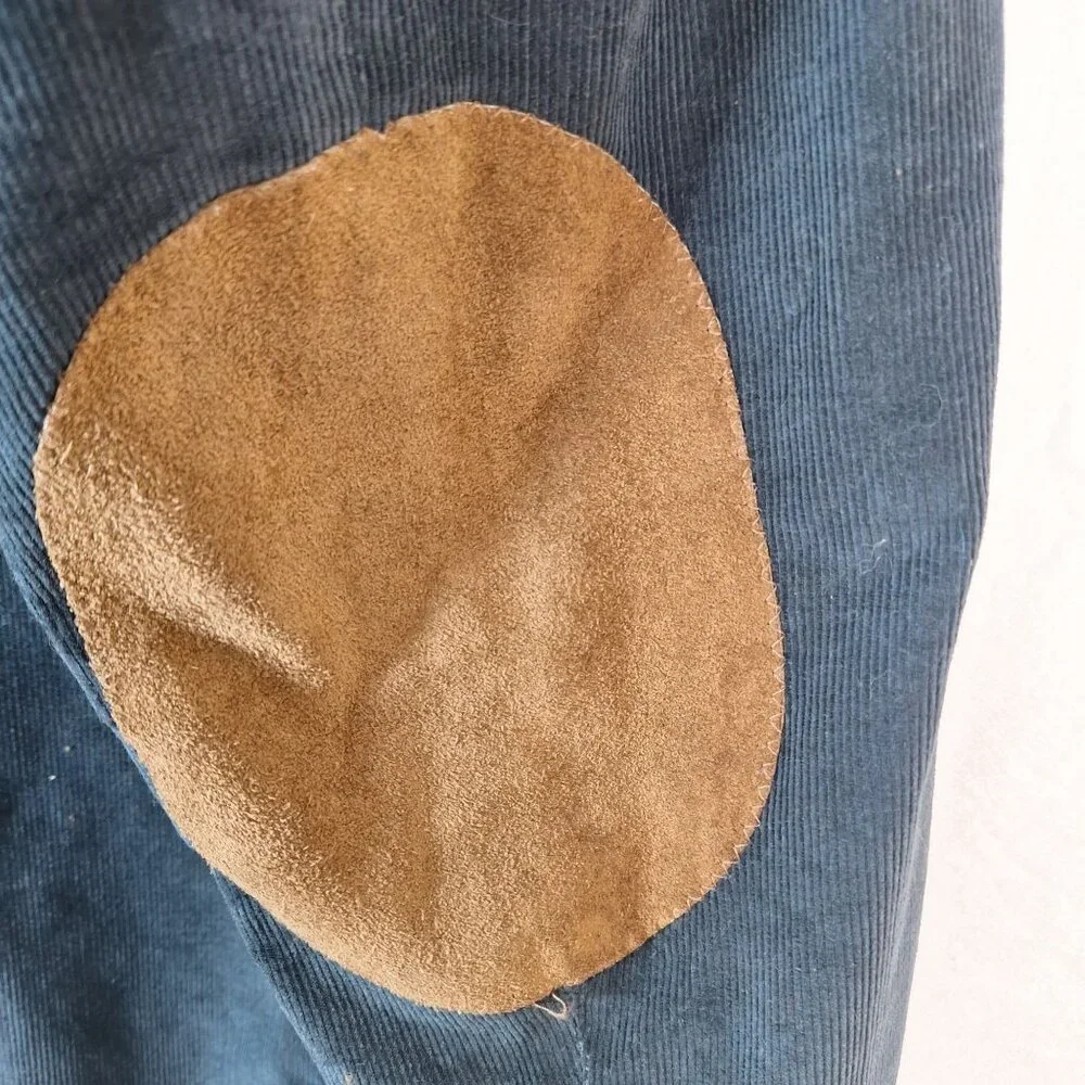 Vintage Farrah Blue Corduroy Blazer